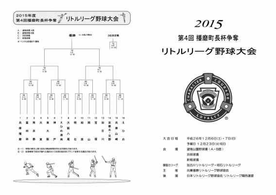 第4回播磨町長杯争奪リトルリーグ野球大会